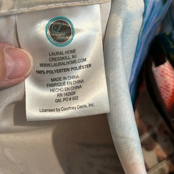 Laural Home Floral Shower Curtain Boho Boutique Floral 71” x 72” - Picture 10 of 11